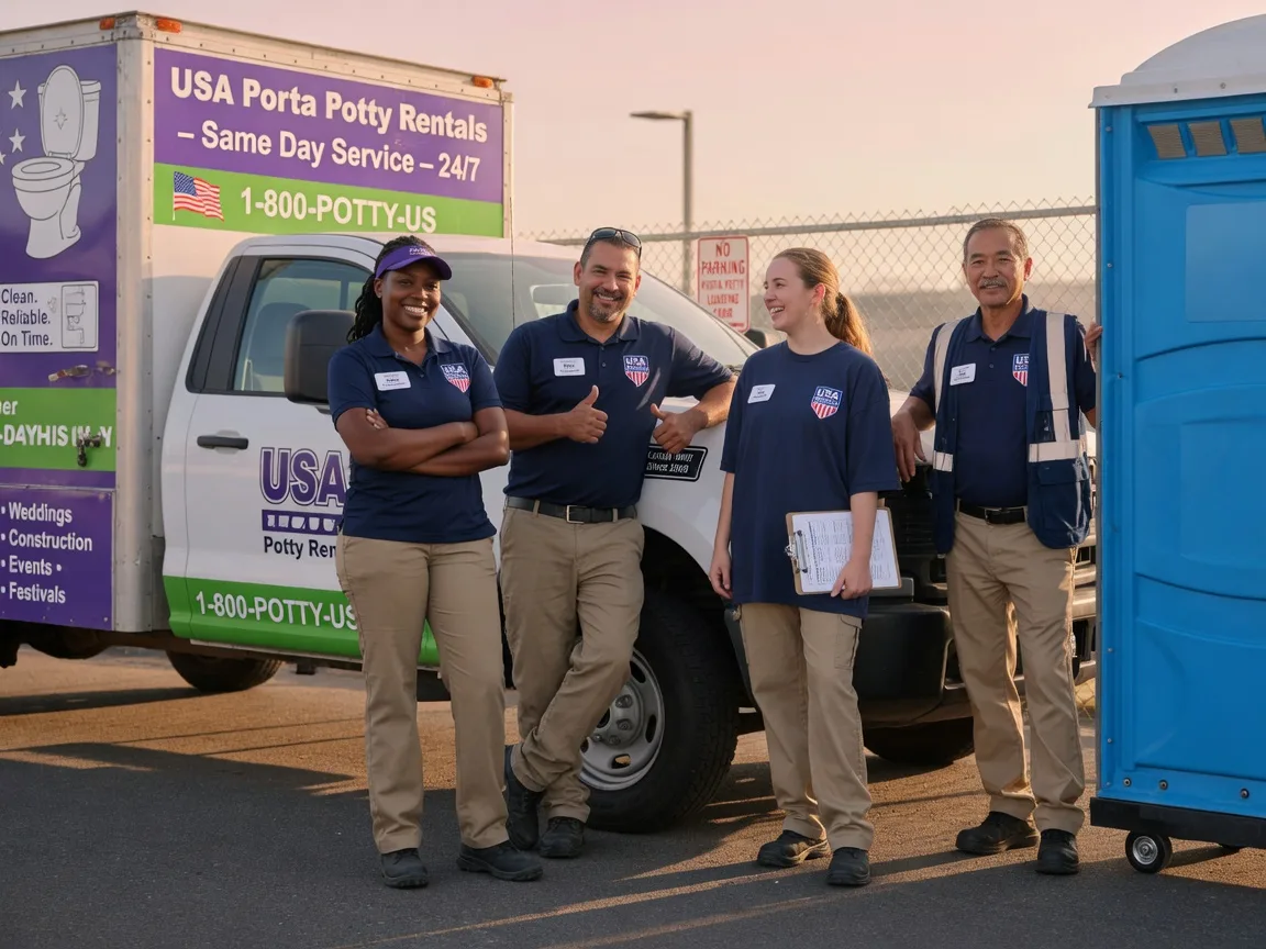 Porta Potty Rental company in Monroe, IA